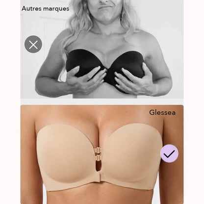 Autres marques qui glissent contre le soutien-gorge Glessea qui reste en place
